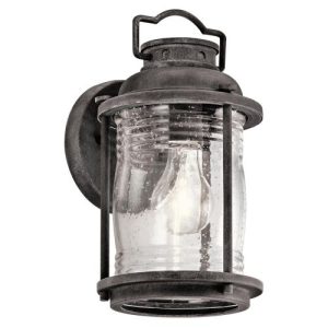ELSTEAD ASHLAND BAY 1 LIGHT SMALL WALL LANTERN
