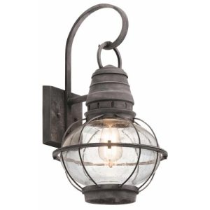 ELSTEAD BRIDGE POINT 1 LIGHT LARGE WALL LANTERN