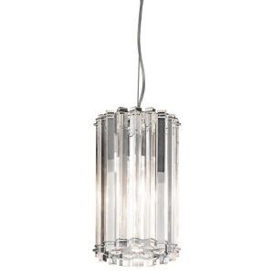 ELSTEAD CRYSTAL SKYE 2 LIGHT MINI PENDANT