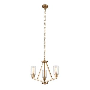 ELSTEAD DERYN 3 LIGHT CHANDELIER