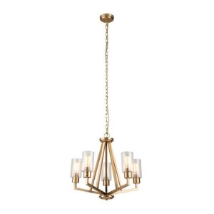 ELSTEAD DERYN 5 LIGHT CHANDELIER