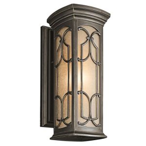 ELSTEAD FRANCEASI 1 LIGHT MEDIUM WALL LANTERN