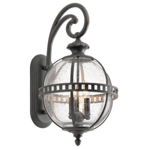 ELSTEAD HALLERON 3 LIGHT WALL LANTERN
