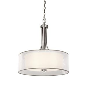 ELSTEAD LACEY 4 LIGHT LARGE PENDANT - ANTIQUE PEWTER