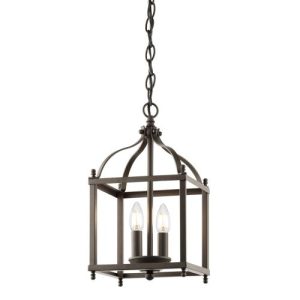 ELSTEAD LARKIN 2 LIGHT SMALL PENDANT - OLDE BRONZE