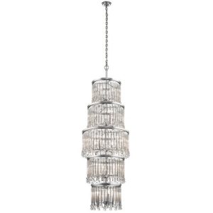 ELSTEAD PIPER 18 LIGHT CHANDELIER/ PENDANT