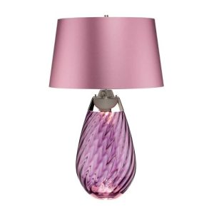 ELSTEAD LENA 2 LIGHT LARGE PLUM TABLE LAMP