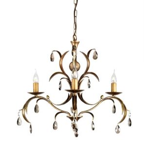 ELSTEAD LILY 3 LIGHT CHANDELIER