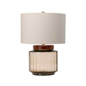ELSTEAD LUGA TABLE LAMP - SMOKE