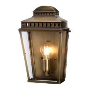 ELSTEAD MANSION HOUSE 1 LIGHT WALL LANTERN - BRASS