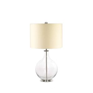 ELSTEAD ORB 1 LIGHT TABLE LAMP - CLEAR