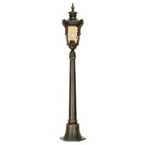ELSTEAD PHILADELPHIA 1 LIGHT MEDIUM PILLAR - OLD BRONZE