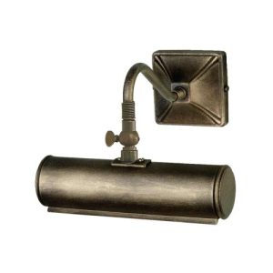 ELSTEAD PICTURE LIGHT 1 LIGHT SMALL - BLACK/GOLD