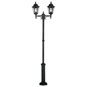 ELSTEAD PARISH 2 LIGHT TWIN LAMP POST