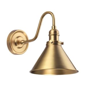 ELSTEAD PROVENCE 1 LIGHT WALL LIGHT - AGED BRASS