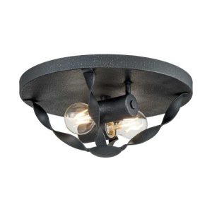 ELSTEAD BRADBURY 2 LIGHT FLUSH MOUNT