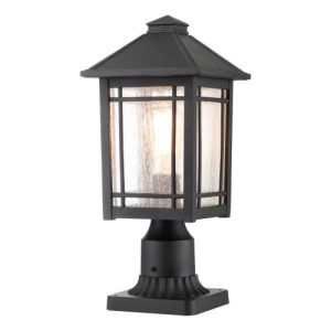ELSTEAD CEDAR POINT 1 LIGHT PEDESTAL