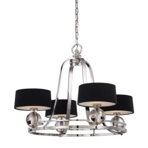 ELSTEAD UPTOWN GOTHAM 4 LIGHT CHANDELIER