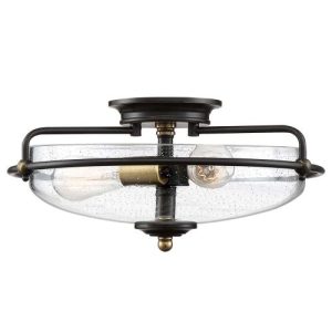 ELSTEAD GRIFFIN 3 LIGHT FLUSH MOUNT