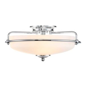 ELSTEAD GRIFFIN 3 LIGHT FLUSH MOUNT