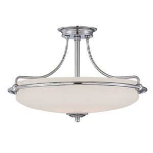 ELSTEAD GRIFFIN 4 LIGHT SEMI-FLUSH LIGHT - POLISHED CHROME