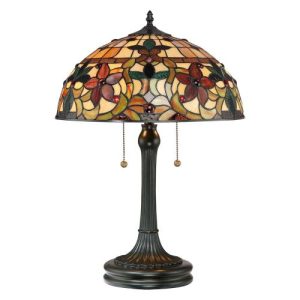 ELSTEAD KAMI 2 LIGHT TABLE LAMP