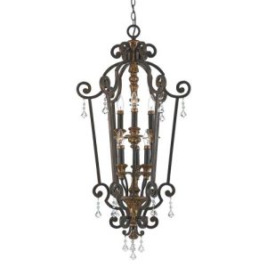 ELSTEAD MARQUETTE 6 LIGHT CHANDELIER