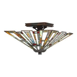 ELSTEAD MAYBECK 2 LIGHT FLUSH MOUNT