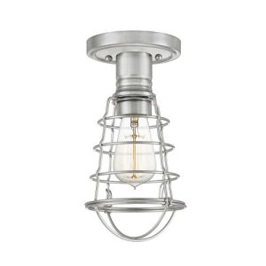 ELSTEAD MIXON 1 LIGHT SEMI-FLUSH MOUNT