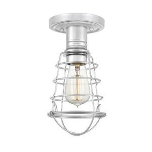 ELSTEAD MIXON 1 LIGHT SEMI-FLUSH MOUNT