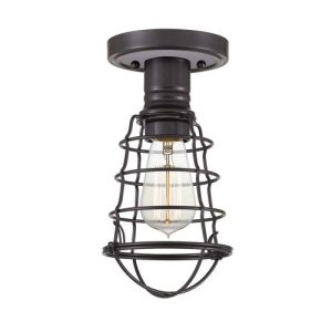 ELSTEAD MIXON 1 LIGHT SEMI-FLUSH MOUNT