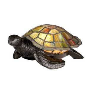 ELSTEAD TIFFANY ANIMAL LAMPS SAWBACK TIFFANY LAMP