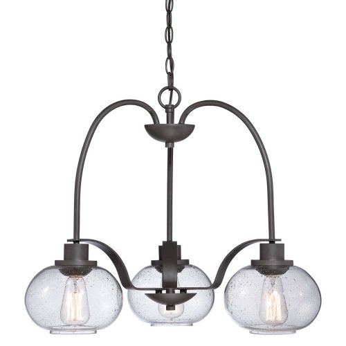 ELSTEAD TRILOGY 3 LIGHT CHANDELIER - OLD BRONZE