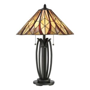 ELSTEAD VICTORY TIFFANY TABLE LAMP