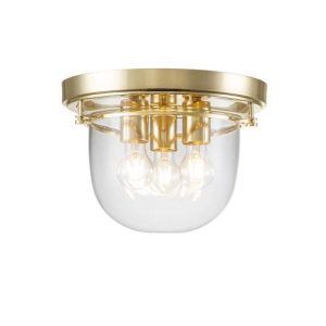 ELSTEAD WHISTLING 3 LIGHT FLUSH MOUNT