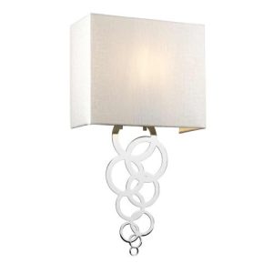 ELSTEAD ROSA MEDIUM 1 LIGHT WALL LIGHT - POLISHED CHROME