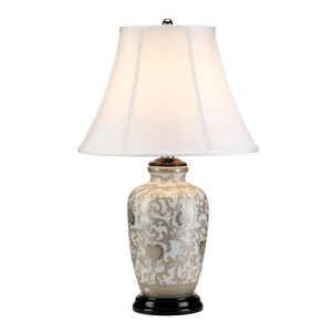 ELSTEAD SILVER THISTLE 1 LIGHT TABLE LAMP