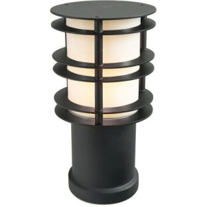 ELSTEAD STOCKHOLM 1 LIGHT SMALL BOLLARD - BLACK