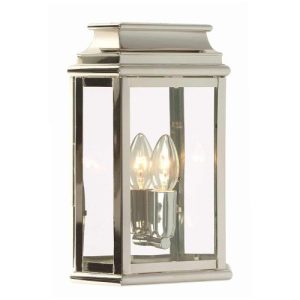 ELSTEAD ST MARTINS 1 LIGHT WALL LANTERN - POLISHED NICKEL
