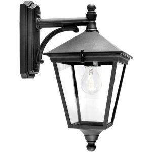 ELSTEAD TURIN WALL LANTERN BLACK
