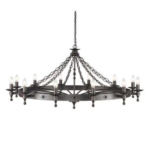 ELSTEAD WARWICK 12 LIGHT CHANDELIER