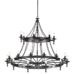 ELSTEAD WARWICK 18 LIGHT CHANDELIER
