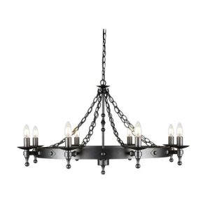 ELSTEAD WARWICK 8 LIGHT CHANDELIER