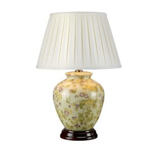 ELSTEAD YELLOW FLOWERS 1 LIGHT TABLE LAMP