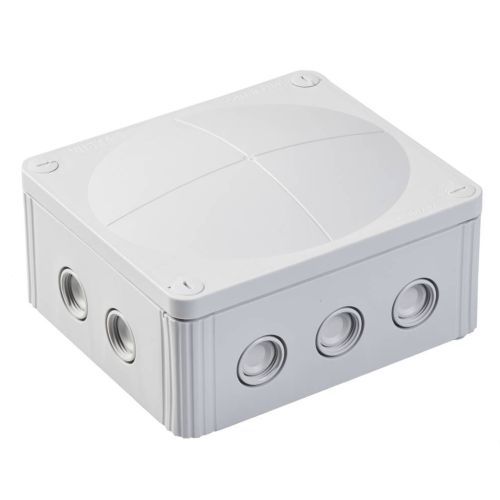 160 X 140 X 81 IP66 GREY JUNCTION BOX (+ TERMS) 1LTR 250ML