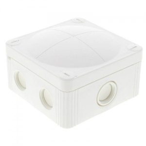 95MMX95MMX51MM IP66 WHITE J/BOX(WITH TERMINALS) 200ML
