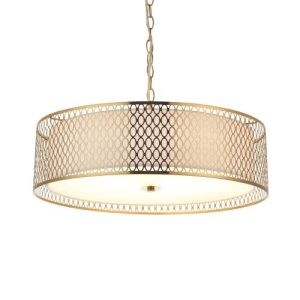 ENDON CORDERO 3LT PENDANT