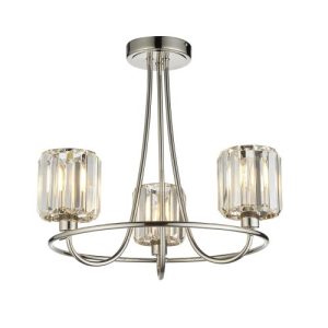 ENDON BERENICE 3LT SEMI FLUSH