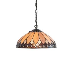 ENDON TIFFANY BROOKLYN MEDIUM PENDANT