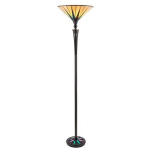 ENDON TIFFANY DARK STAR UPLIGHTER FLOOR